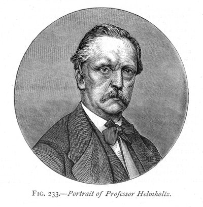 Hermann von Helmholtz 1821-1894, niemiecki fizyk i fizjolog, 1876 autorstwa Unbekannt