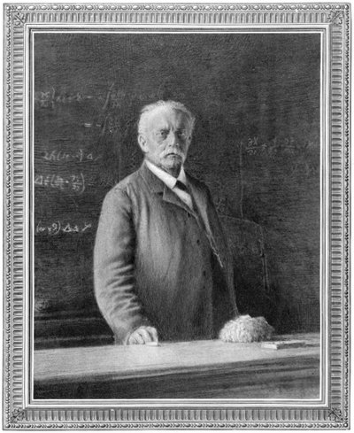 Hermann von Helmholtz 1821-1894, niemiecki fizyk i fizjolog, 1894 autorstwa Unbekannt