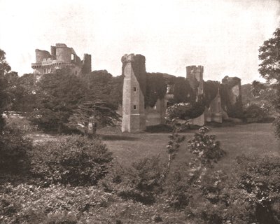 Zamek Herstmonceux, East Sussex, 1894. autorstwa Unbekannt