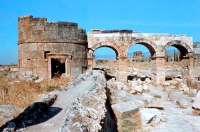 Hierapolis, Pamukkale, Turcja, 190 pne autorstwa Unbekannt