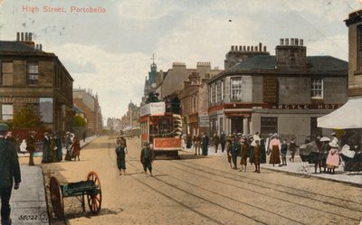 Główna ulica, Portobello, 1913 autorstwa Unbekannt