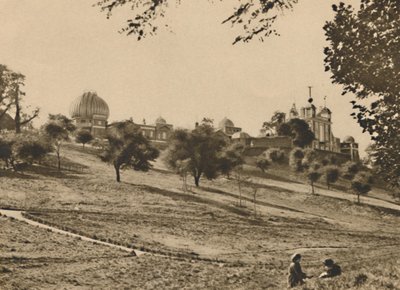 Wysoko na niewielkim wzgórzu w Greenwich Park - bo nawet małe wzgórza są liczone wysoko w Londynie - stoi autorstwa Unbekannt