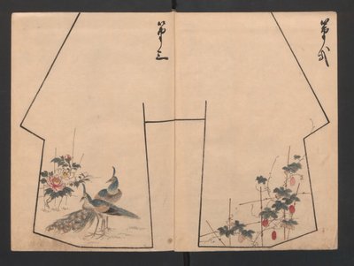 Hinagata cho Model Book, XIX wiek. autorstwa Unbekannt