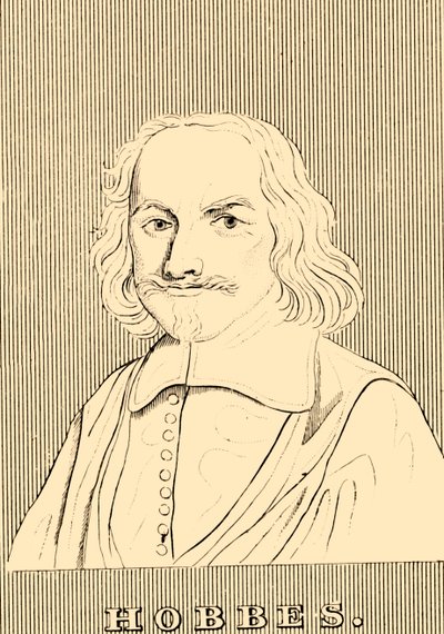 Hobbes, 1588-1679, 1830. autorstwa Unbekannt