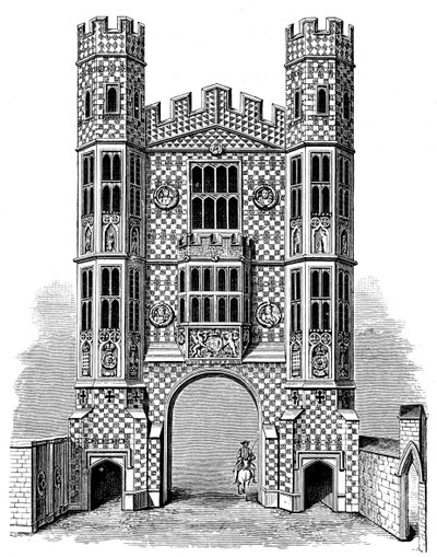 Brama Holbeina, Whitehall, Londyn, 1893 autorstwa Unbekannt