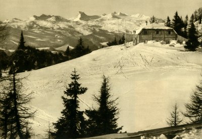 Hollhaus, Dachstein, Styria, Austria, c1935. autorstwa Unbekannt