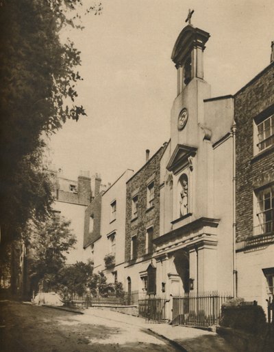 Holly Place, Cicha droga na zboczu wzgórza Hampstead, ok. 1935. autorstwa Unbekannt