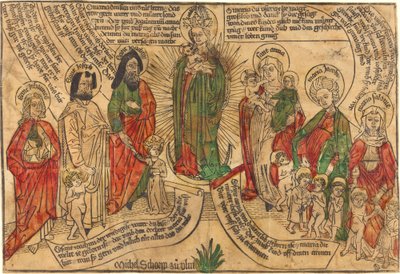 Święte pokrewieństwo, 14901500. autorstwa Unbekannt