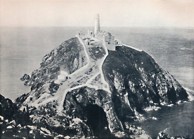 Holyhead - The South Stack, Latarnia Morska, 1895 autorstwa Unbekannt