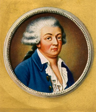 Honore Gabriel Victor Riquetti Graf von Mirabeau, 1933. autorstwa Unbekannt