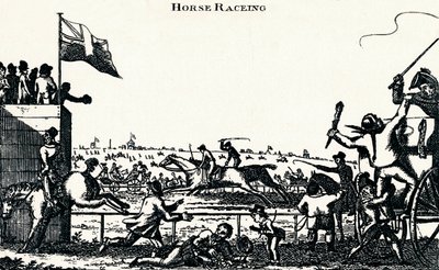 Wyścigi konne, c1804, 1903 autorstwa Unbekannt