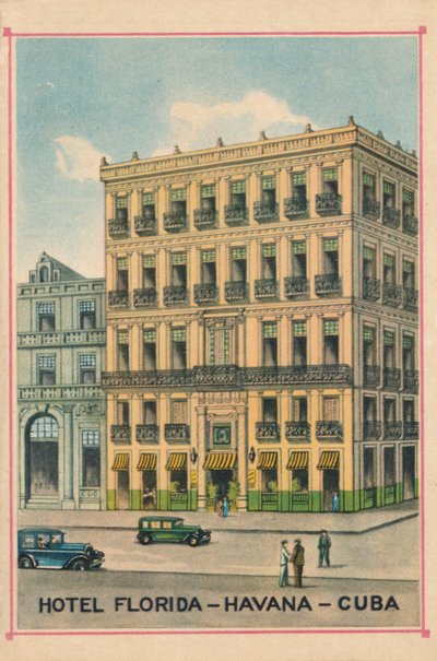 Hotel Florida - Hawana - Kuba, c1910 autorstwa Unbekannt