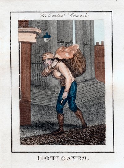 Hotloaves, kościół św. Marcina, Londyn, 1805 autorstwa Unbekannt