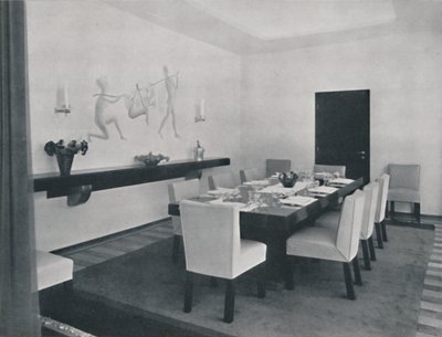 Dom w Bukareszcie autorstwa Rudolfa Frankela - Jadalnia, 1942 autorstwa Unbekannt