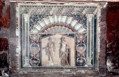 Mozaika Dom Neptuna i Amfitryty, Roman, Herkulanum, c69 autorstwa Unbekannt