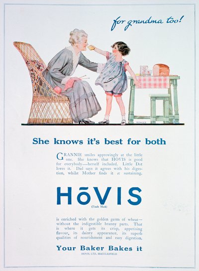 Reklama chleba hovciowego, 1923 autorstwa Unbekannt