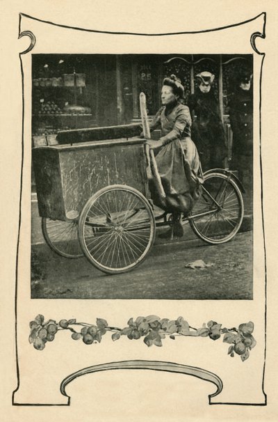 Jak chleb jest dostarczany w Paryżu, 1901. autorstwa Unbekannt