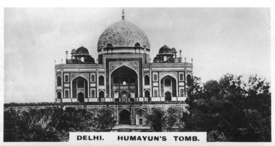 Grobowiec Humajuna, Delhi, Indie, ok. 1925 r. autorstwa Unbekannt