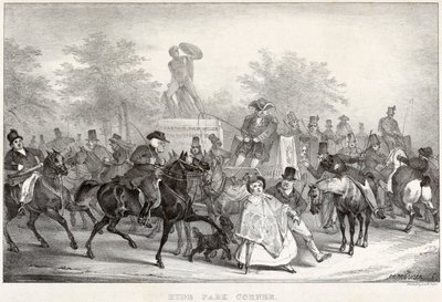„Hyde Park Corner”, 1825. autorstwa Unbekannt