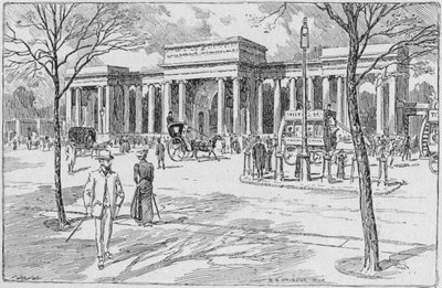 Hyde Park Corner, Londyn, 1903 1911 autorstwa Unbekannt