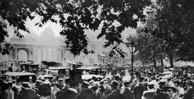 Hyde Park w piękną niedzielę Ascot, Londyn, 1926-1927 autorstwa Unbekannt