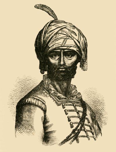 Hajdar Ali, ok. 1750, 1890. autorstwa Unbekannt