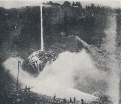 Górnictwo hydrauliczne, 1923. autorstwa Unbekannt