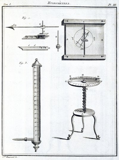 Higrometry (higrometry) autorstwa Unbekannt