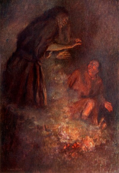 „Widziałem, jak czarna była jej twarz i zadrżałem z przerażenia”, 1917. autorstwa Unbekannt
