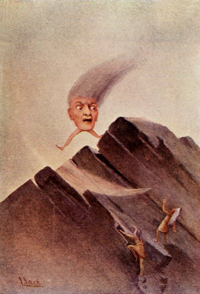 „Widzę cię, widzę cię! Umrzesz”, 1914. autorstwa Unbekannt