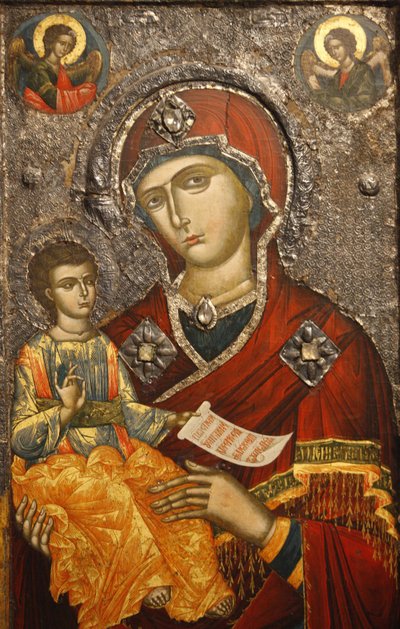 Icon by Onufri (16th century), Berat, Albanie autorstwa Unbekannt