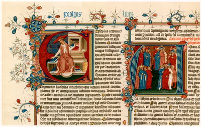 Iluminowane litery początkowe, 1405-1415 autorstwa Unbekannt