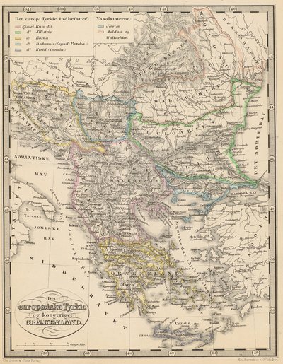 Ilustracja zaczerpnięta z książki Atlas of All Parts of the Earth nieznanego autora i opublikowana przez Chr. Steena i Son (Kopenhaga, 1857) autorstwa Unbekannt