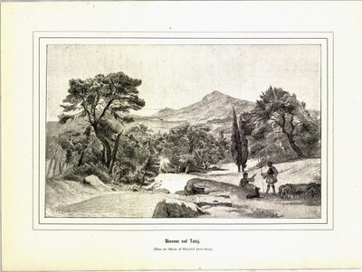 Ilustracja zaczerpnięta z książki Variegated travel pictures autorstwa Jerichau-Baumann, Elisabeth i opublikowana przez Forlagsbureauet (Kopenhaga, 1881) autorstwa Unbekannt