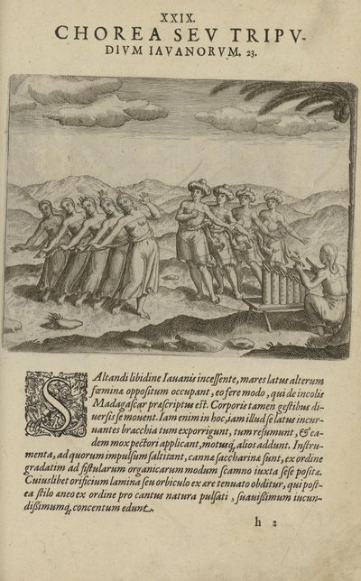 Ilustracja zaczerpnięta z książki India Orientalis nieznanego autora i opublikowana przez Excudebat Matthaeus Beckerus autorstwa Unbekannt