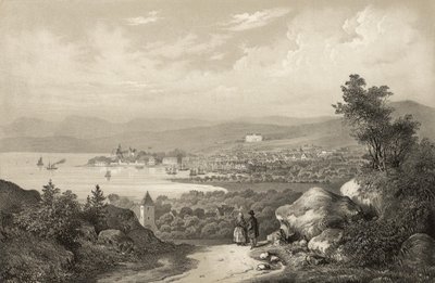 Ilustracja zaczerpnięta z książki Norway wyprodukowanej w Drawings by Asbjørnsen, P.Chr. i wydane przez Chr. Tønsberga (nr 1848) autorstwa Unbekannt