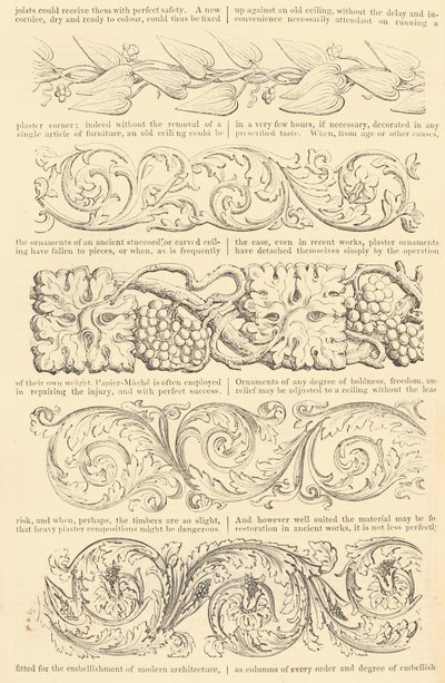 Ilustrowana Taryfa Ulepszonych Ramek Papieru-Mâché, także Enriched Mou..., [ok. 1847]. autorstwa Unbekannt