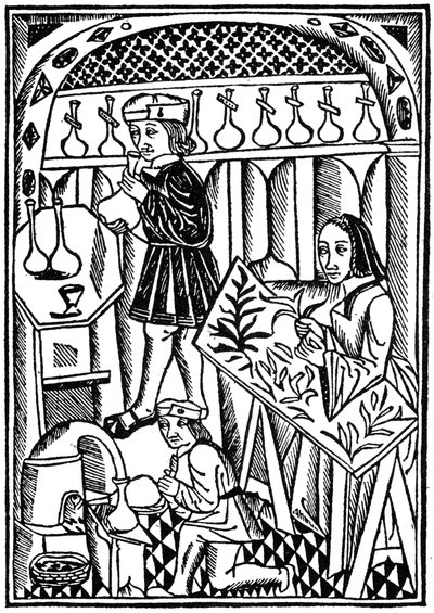 Ilustracja z „Właściciel rzeczy”, 1500 1964 autorstwa Unbekannt