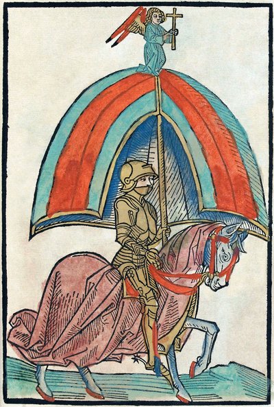 Ilustracja z kroniki ilustrowanej Richentals, lata 80. XIX wieku. autorstwa Unbekannt