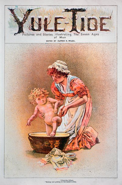 Ilustracja z okresu Święta Bożego Narodzenia, 1882 r. autorstwa Unbekannt