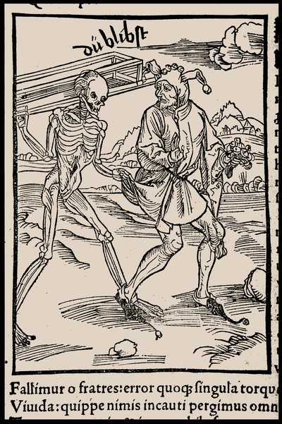 Ilustracja do książki Sebastiana Branta Statek głupców, 1497. autorstwa Unbekannt