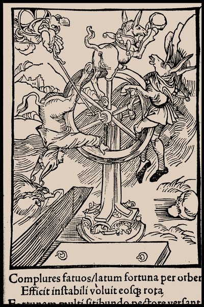 Ilustracja do książki Sebastiana Branta Statek głupców, 1497. autorstwa Unbekannt