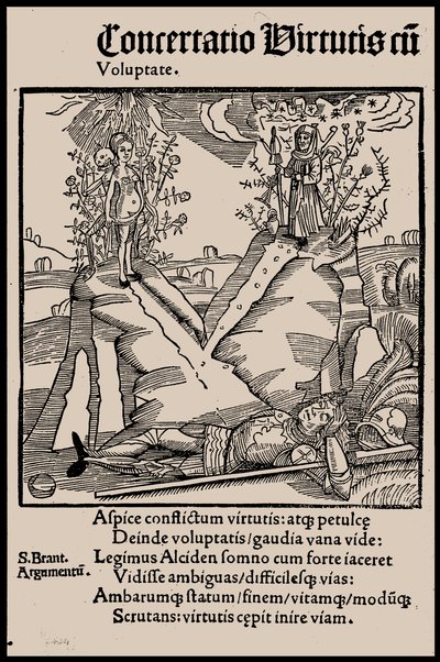 Ilustracja do książki Sebastiana Branta Statek głupców, 1497. autorstwa Unbekannt