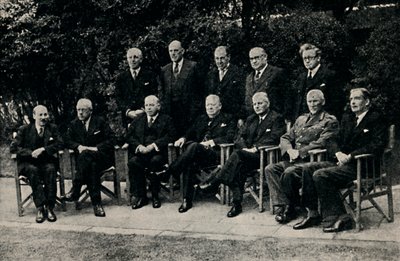 Konferencja cesarska spotyka się w Londynie, maj 1943, 1945. autorstwa Unbekannt