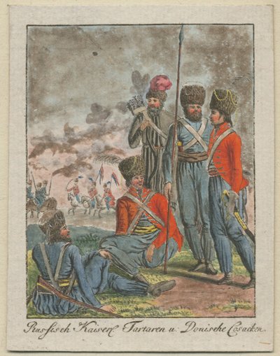 Kozacy cesarsko-rosyjscy, 1799 autorstwa Unbekannt