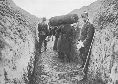 W jednym z francuskich okopów, 1914 autorstwa Unbekannt