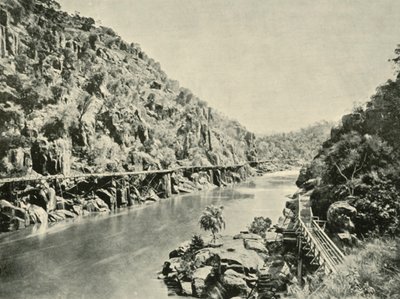 W wąwozie katarakty, 1901. autorstwa Unbekannt