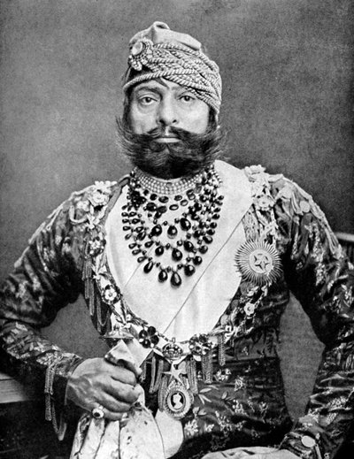 Indyjski maharadża, 1936 autorstwa Unbekannt