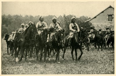 Żołnierze indyjscy na froncie, I wojna światowa, 1914, ok. 1920. autorstwa Unbekannt