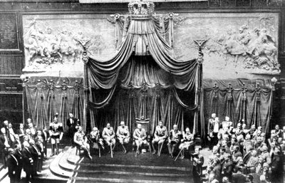 Wewnątrz Pałacu Senatu, Rzym, 1926 autorstwa Unbekannt